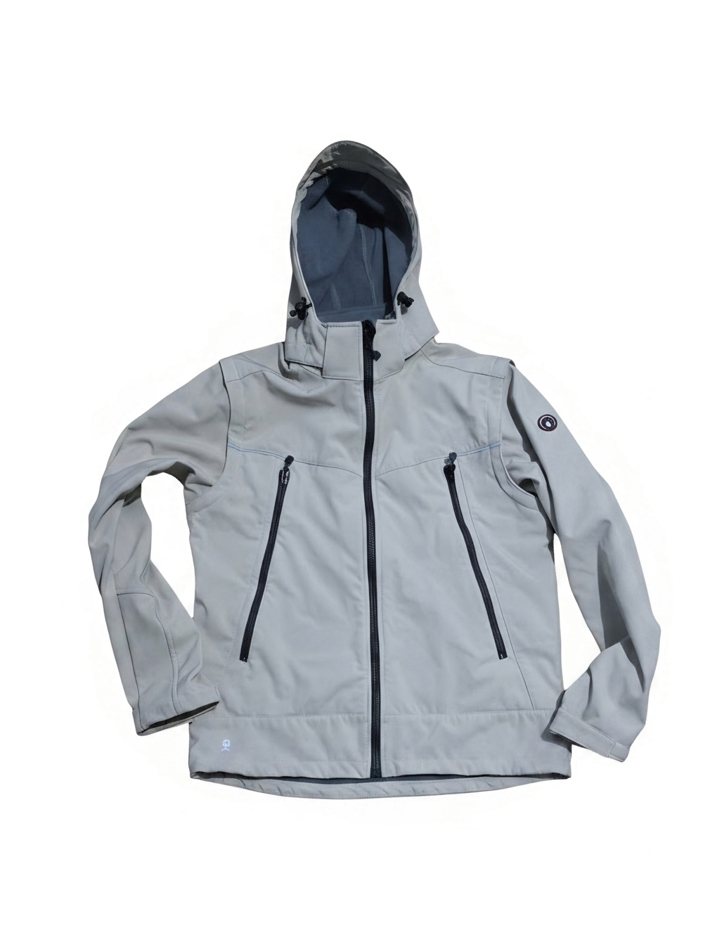 BIEGE Men's Hooded Softshell Jacket W/ Removable Sleeves & hood
